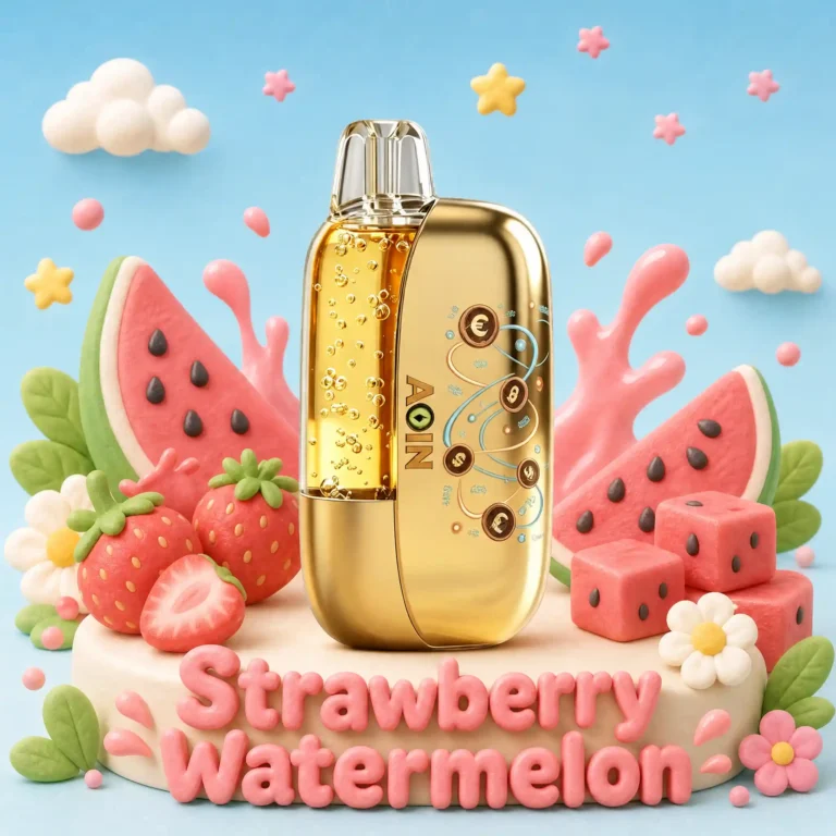 AOIN 35K Disposable Vape - Strawberry Watermelon Gold | 35000 Puffs Disposable Vape Australia