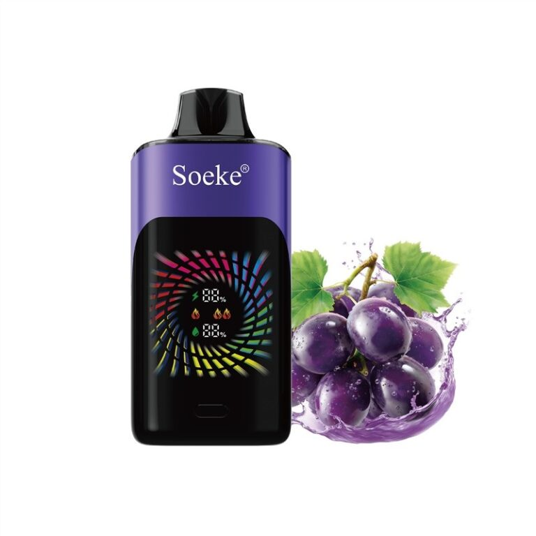Soeke S9 28000 Puffs-Grape Ice Disposable Vape Australia