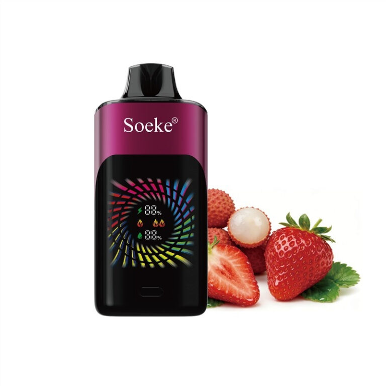 Soeke S9 28000 Puffs-strawberry lychee Disposable Vape Australia
