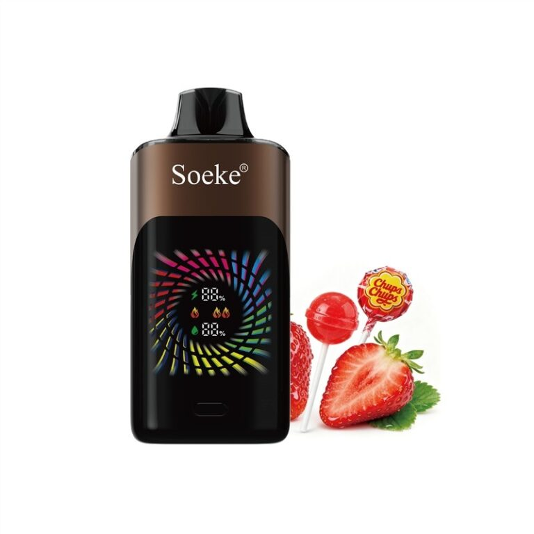 Soeke S9 28000 Puffs-Chuap Chuap Strawberry Disposable Vape Australia