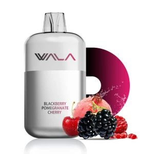Wala POP 10000 Puffs - Black Pomegranate Cherry Disposable Vape Australia
