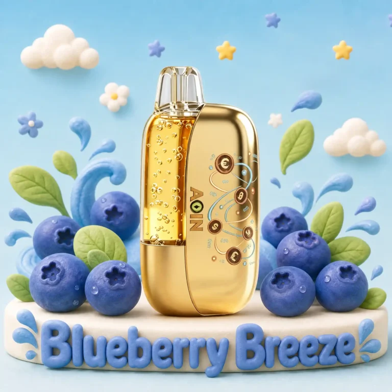 AOIN 35K Disposable Vape - Blueberry Breeze | Gold Edition 35000 Puffs Disposable Vape Australia