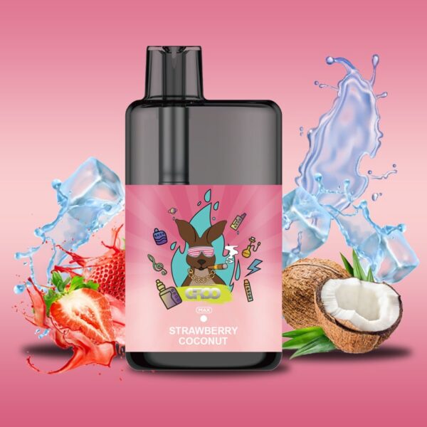 Groo Max 10000 Puffs - Strawberry Coconut Disposable Vape Australia