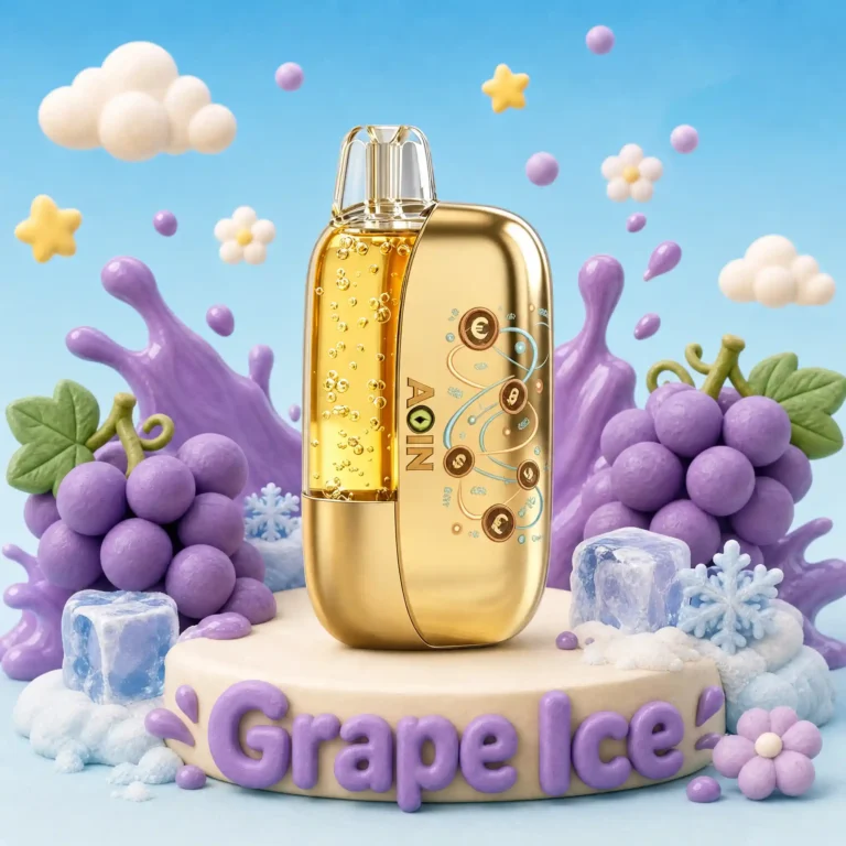 AOIN 35K Disposable Vape - Grape Ice Gold Edition | 35000 Puffs Australia Disposable Vape Australia
