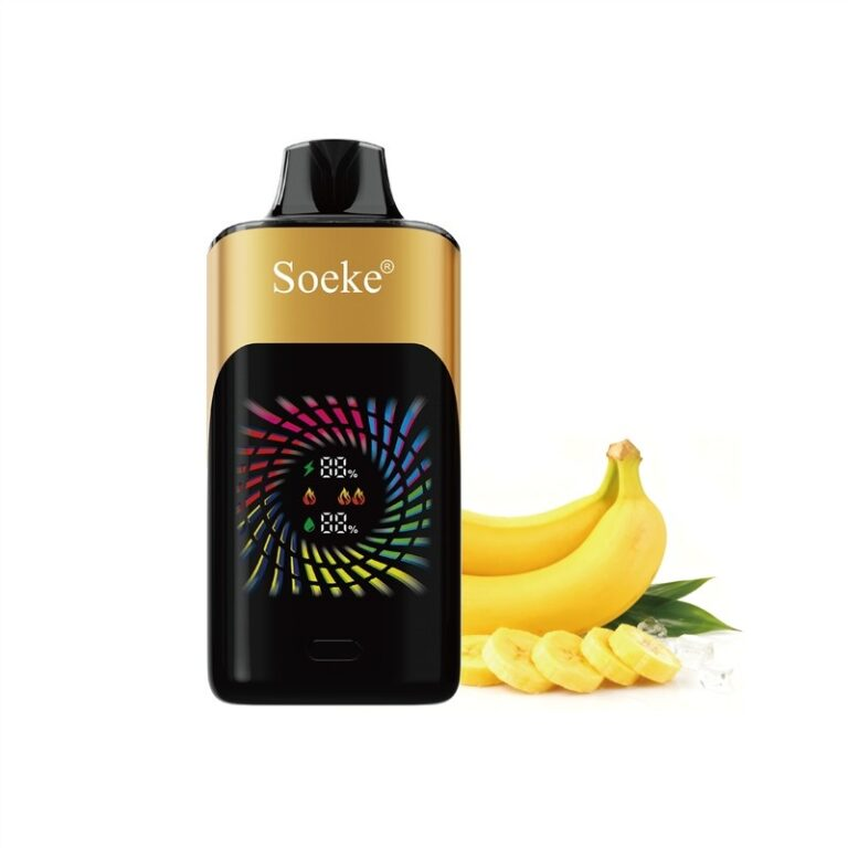 Soeke S9 28000 Puffs-Banana Ice Disposable Vape Australia