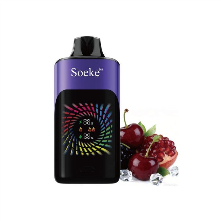 Soeke S9 28000 Puffs-Blackberry Pomegranate Cherry Disposable Vape Australia