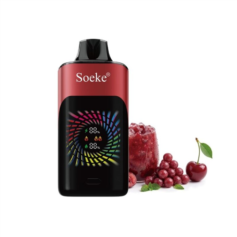 Soeke S9 28000 Puffs-Chuap Chuap Cherry Disposable Vape Australia