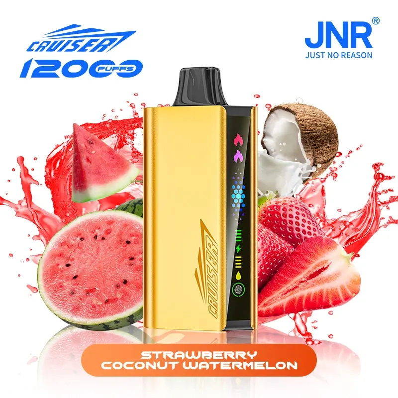 JNR Cruiser 12000 Puffs – Strawberry Coconut Watermelon Disposable Vape Australia