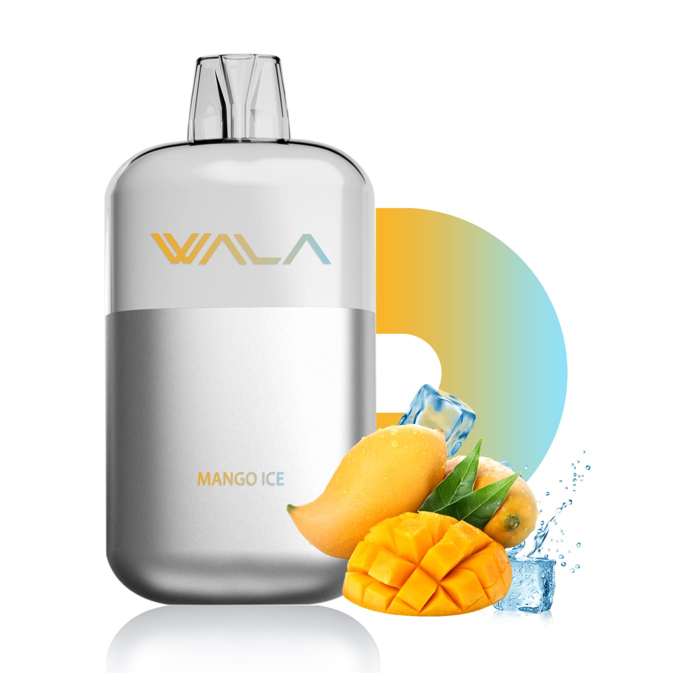 Wala POP 10000 Puffs - Mango Ice Disposable Vape Australia