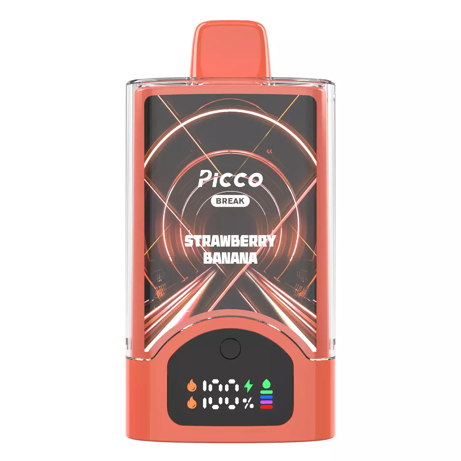 Picco Break 30000 Puffs  -  Strawberry Banana Disposable Vape Australia