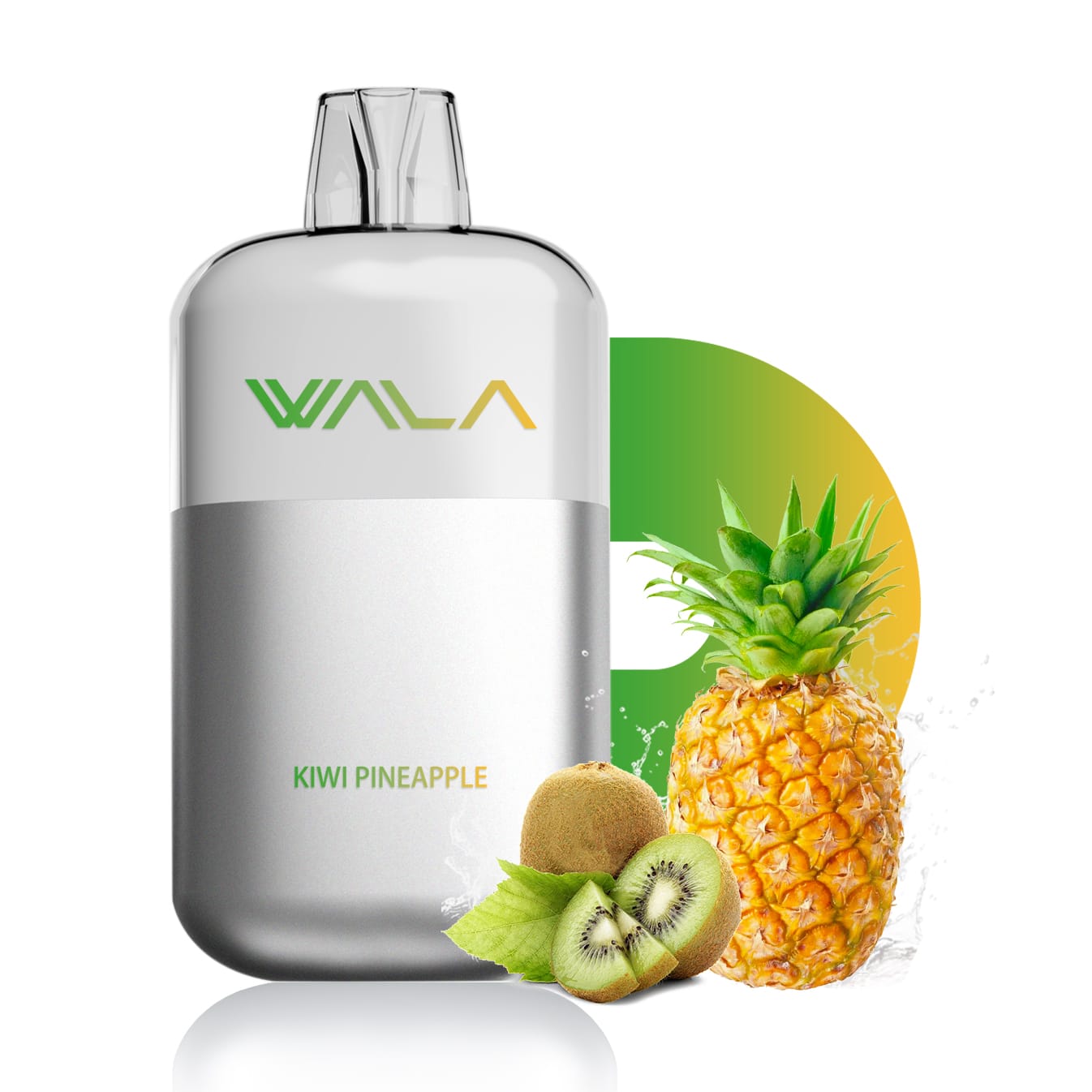 Wala POP 10000 Puffs - Kiwi Pineapple Disposable Vape Australia