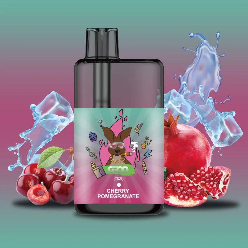 Groo Max 10000 Puffs - Cherry Pomegranate Ice Disposable Vape Australia