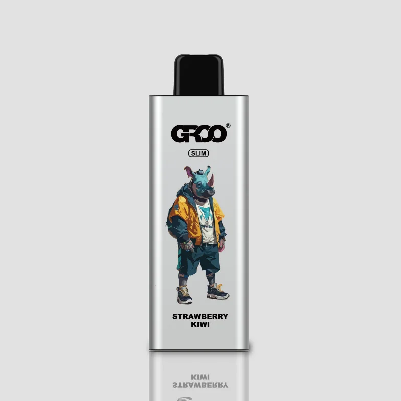 Groo Slim 9000 Puffs - Strawberry Kiwi Ice Disposable Vape Australia
