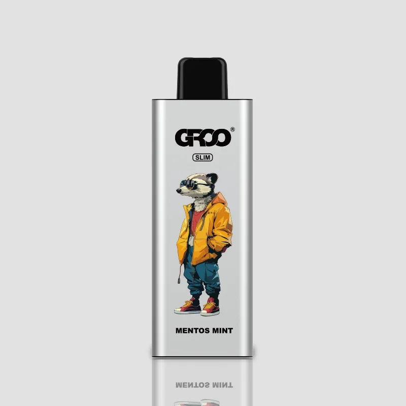 Groo Slim 9000 Puffs - Mentos Mint Ice Disposable Vape Australia
