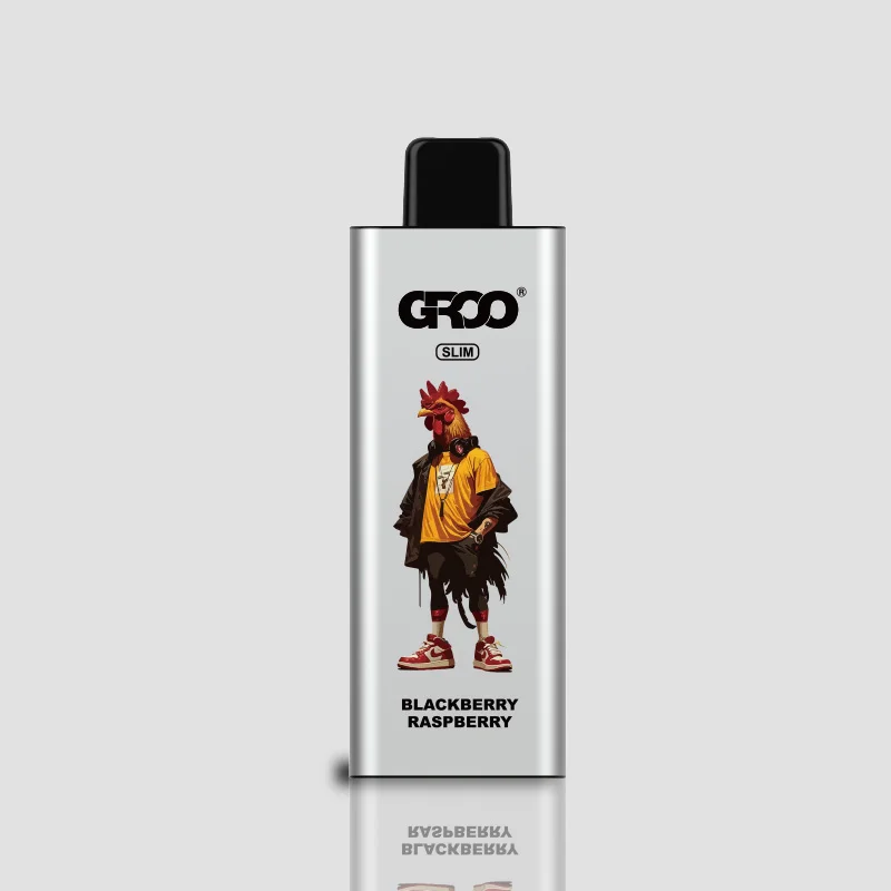 Groo Slim 9000 Puffs - Blackberry Raspberry Ice Disposable Vape Australia