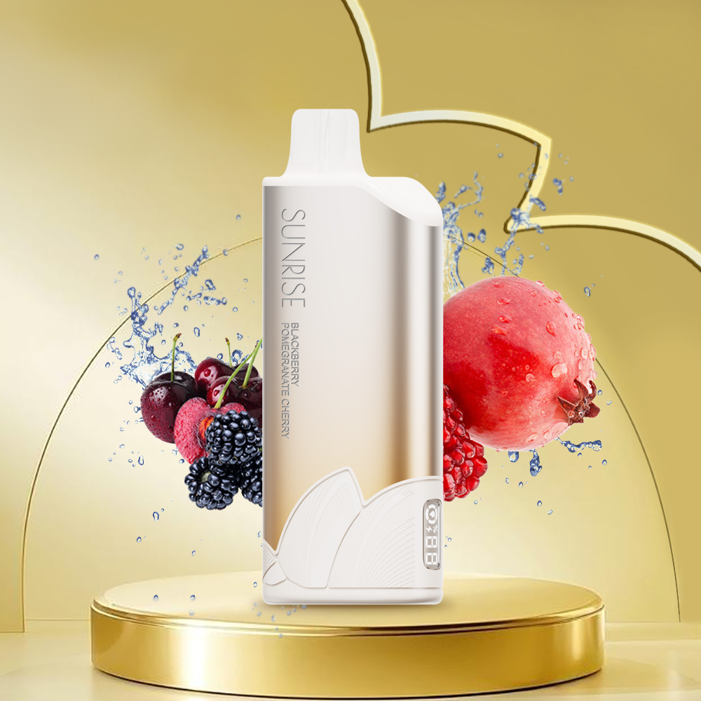 Groo Sunrise 10000 Puffs - Blackberry Pomegranate Cherry Disposable Vape Australia