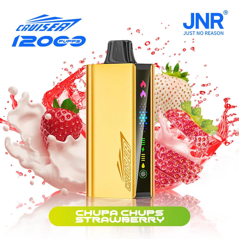 JNR CRUISER 12K – Chupa Chups Strawberry Disposable Vape Australia