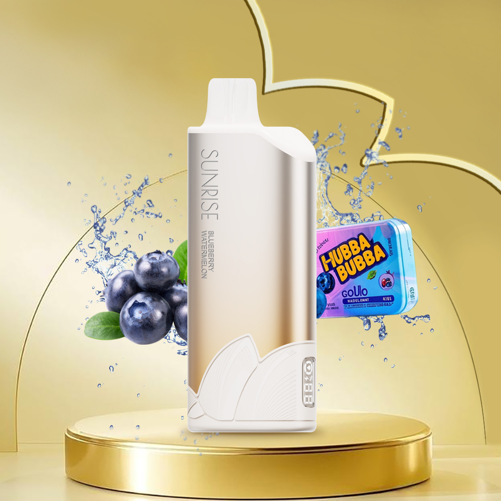 Groo Sunrise 10000 Puffs - Hubba Bubba Blueberry Disposable Vape Australia